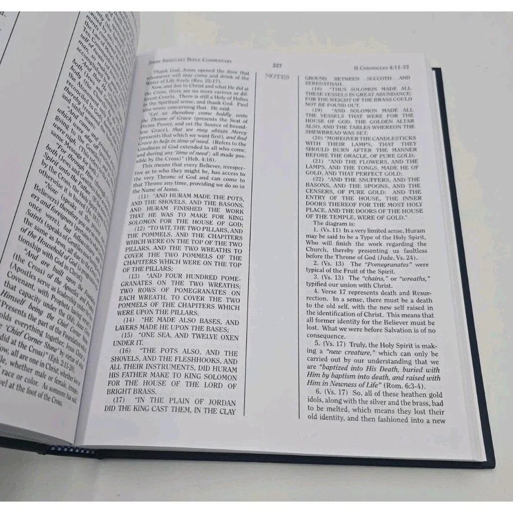Jimmy Swaggart Bible Commentary I Chronicles II Chronicles Christian Study Book